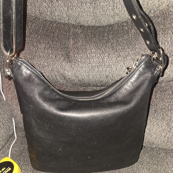 Coach Black Leather Hobo Bag - Picture 2 of 6